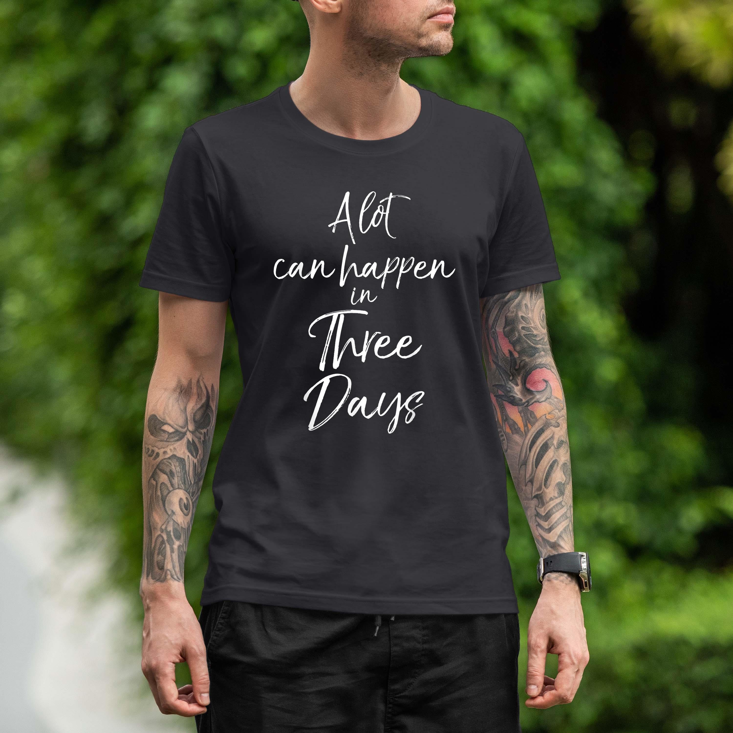 A Lot Can Happen In Three Days Cute Christian Easter Shirt 